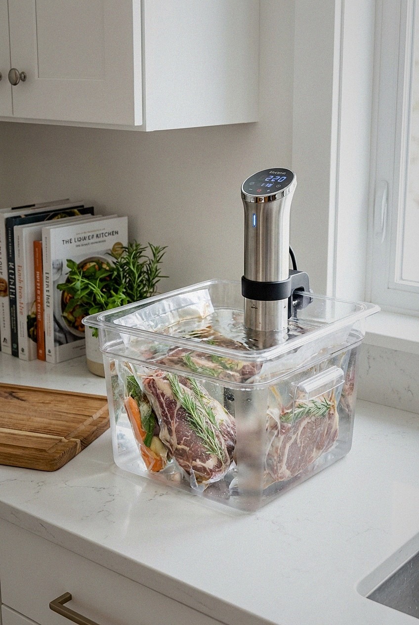 26QT Large Sous Vide Container with Lid